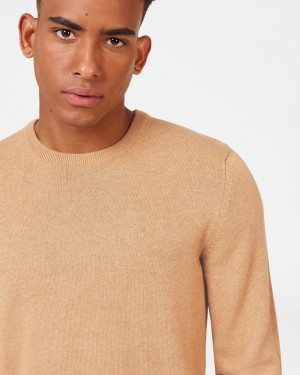 Ben Sherman Signature Crewneck Kötöttáru Szürke | 583-LBCHTZ