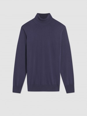 Ben Sherman Signature Roll Neck Kötöttáru Lila | 940-FZXWNH