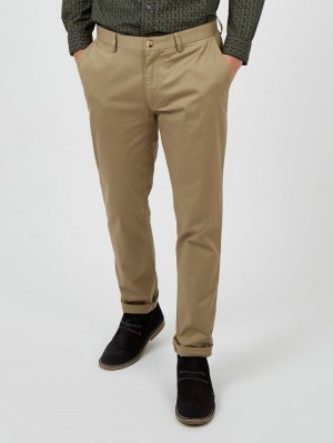 Ben Sherman Signature Slim Stretch Chino Nadrág Szürke | 037-VHWNGF