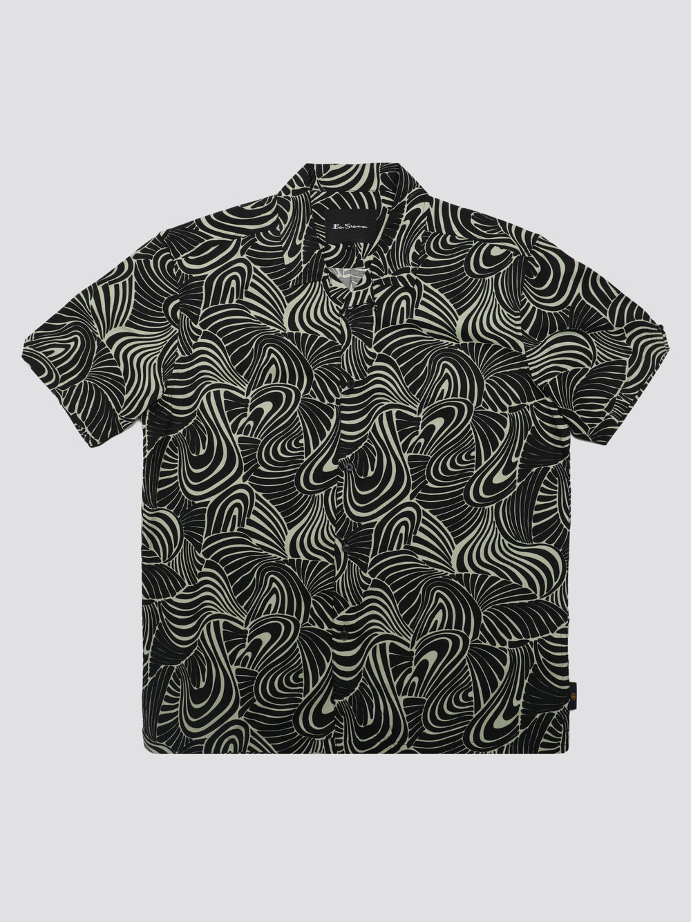 Ben Sherman B by Ben Sherman Psychedelic Swirl Print Ingek Menta | 802-DESALG