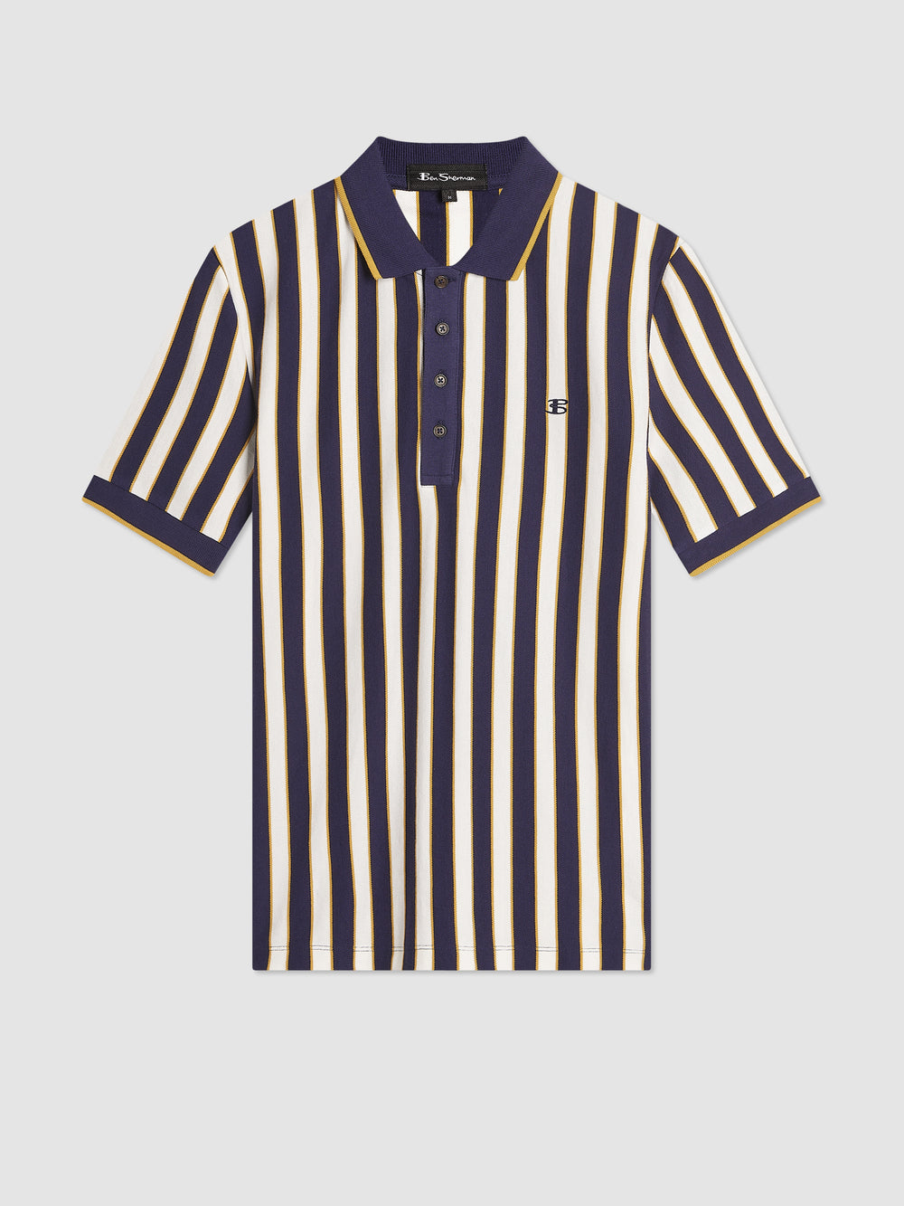 Ben Sherman B by Ben Sherman Vertical Stripe Pólóing Lila | 843-IBTFAN