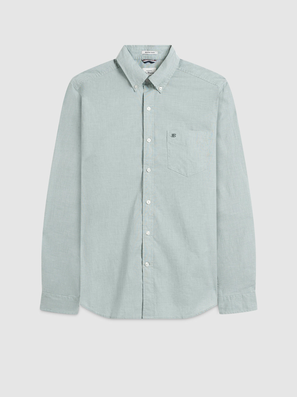 Ben Sherman Brighton Oxford Organic Green Ingek Zöld | 710-XLICHE