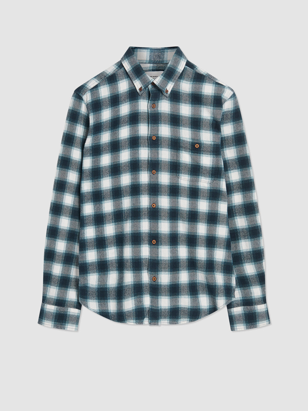 Ben Sherman Brushed Ombre Check Flannel Ingek Zöld | 564-MVHNOJ