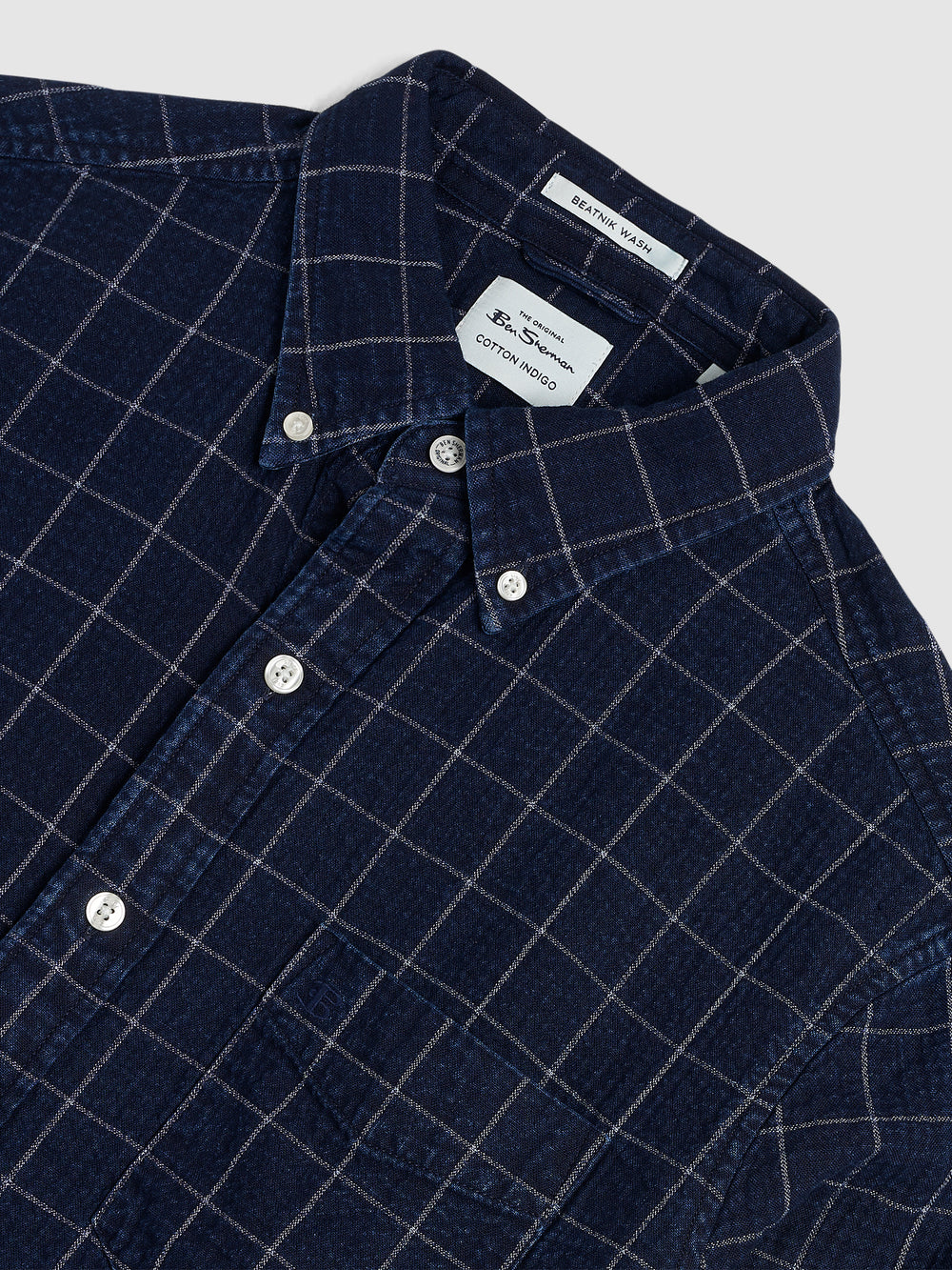 Ben Sherman Dalston Blues Beatnik Ingek Sötétkék | 758-LXSTFW