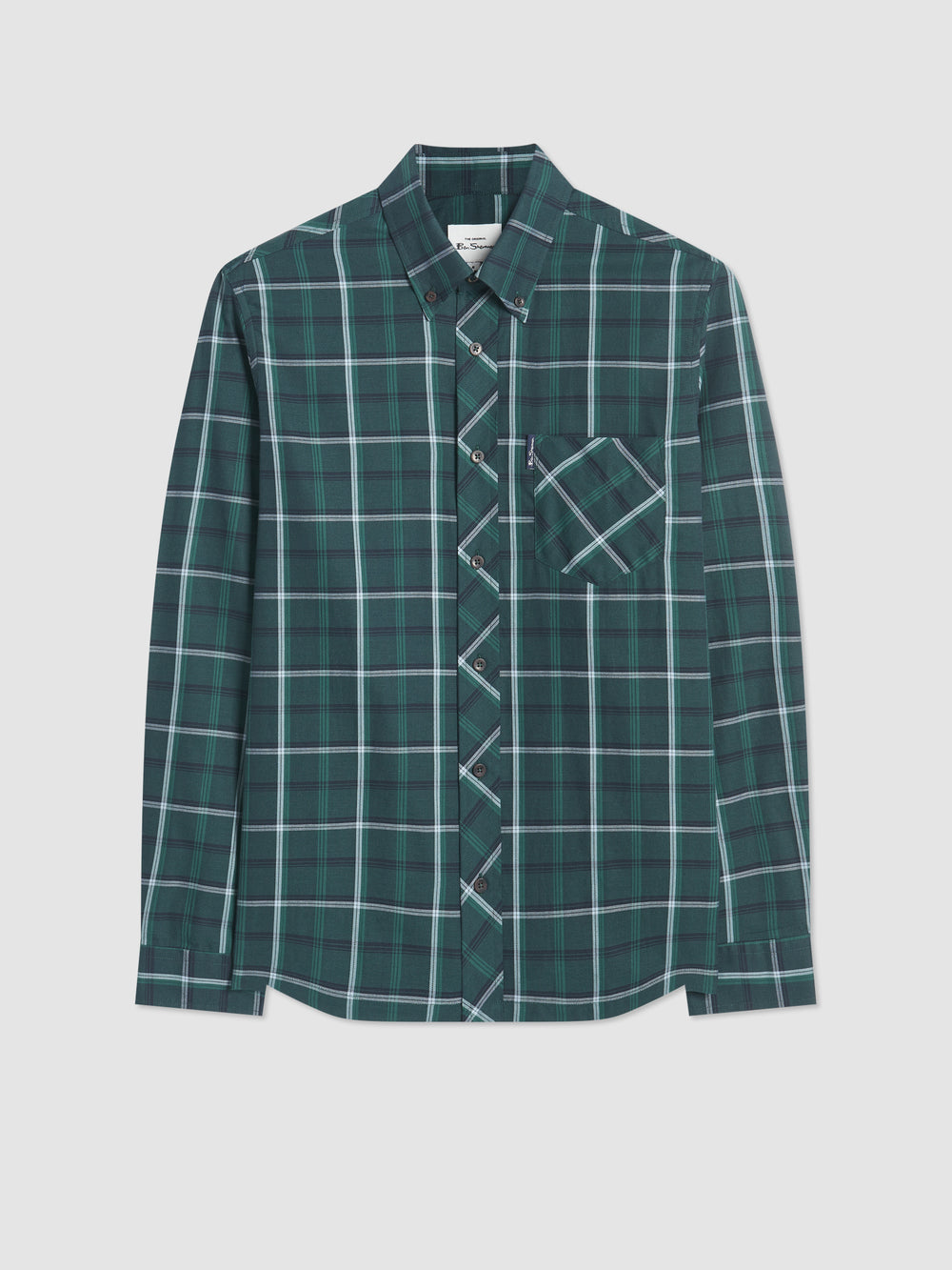 Ben Sherman Grid Check Ingek Zöld | 726-JDLIRC