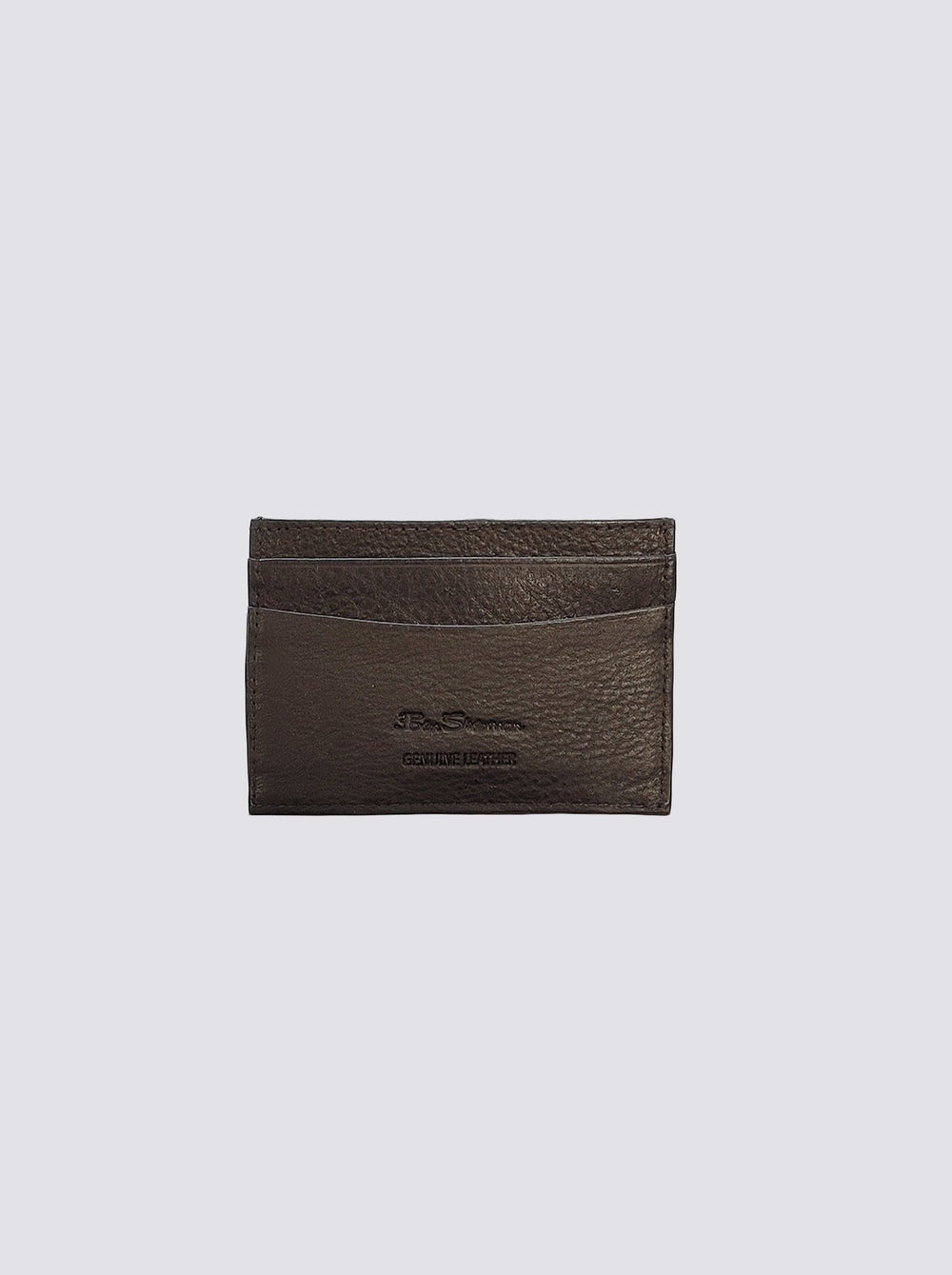 Ben Sherman Koki Leather Card Holder Pénztárca Barna | 973-JLCBRG