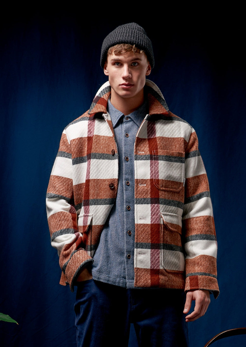 Ben Sherman Plaid Kabát Narancssárga | 769-FSQYGZ