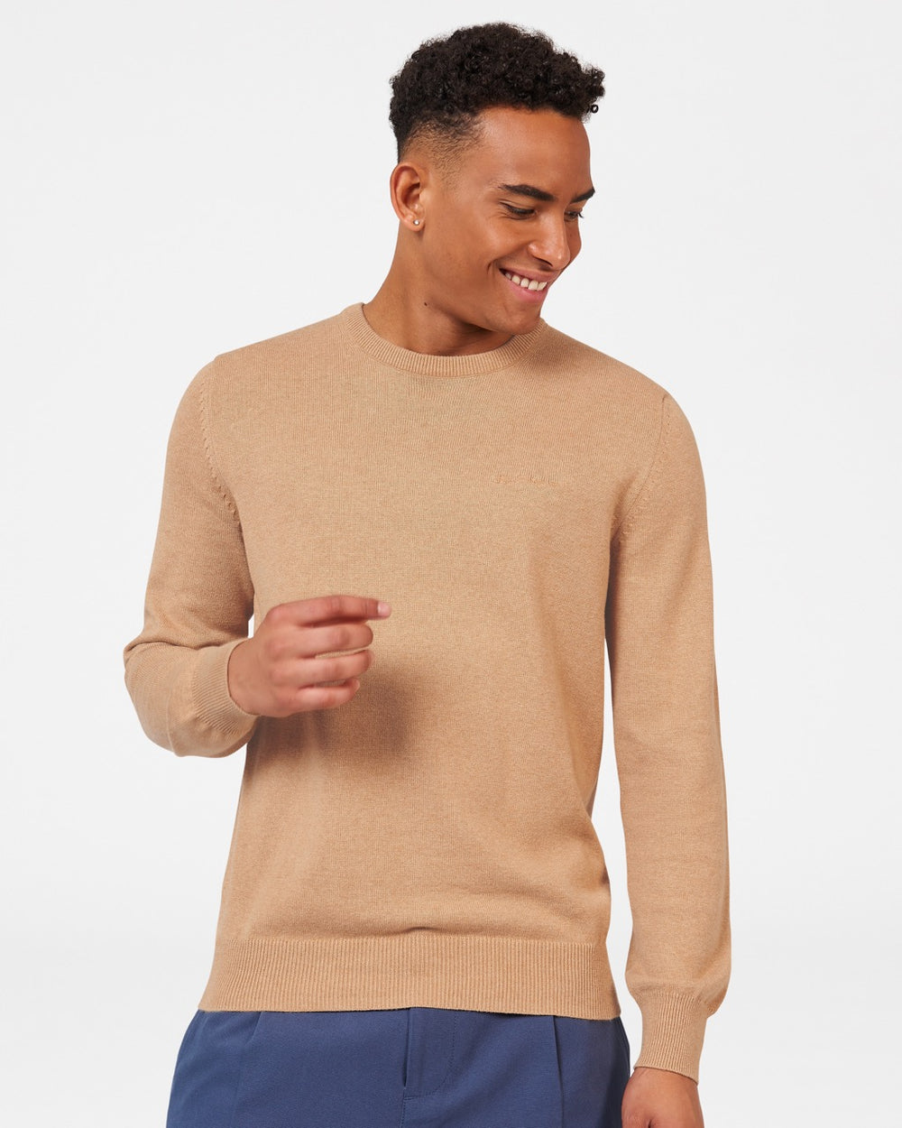 Ben Sherman Signature Crewneck Kötöttáru Szürke | 583-LBCHTZ