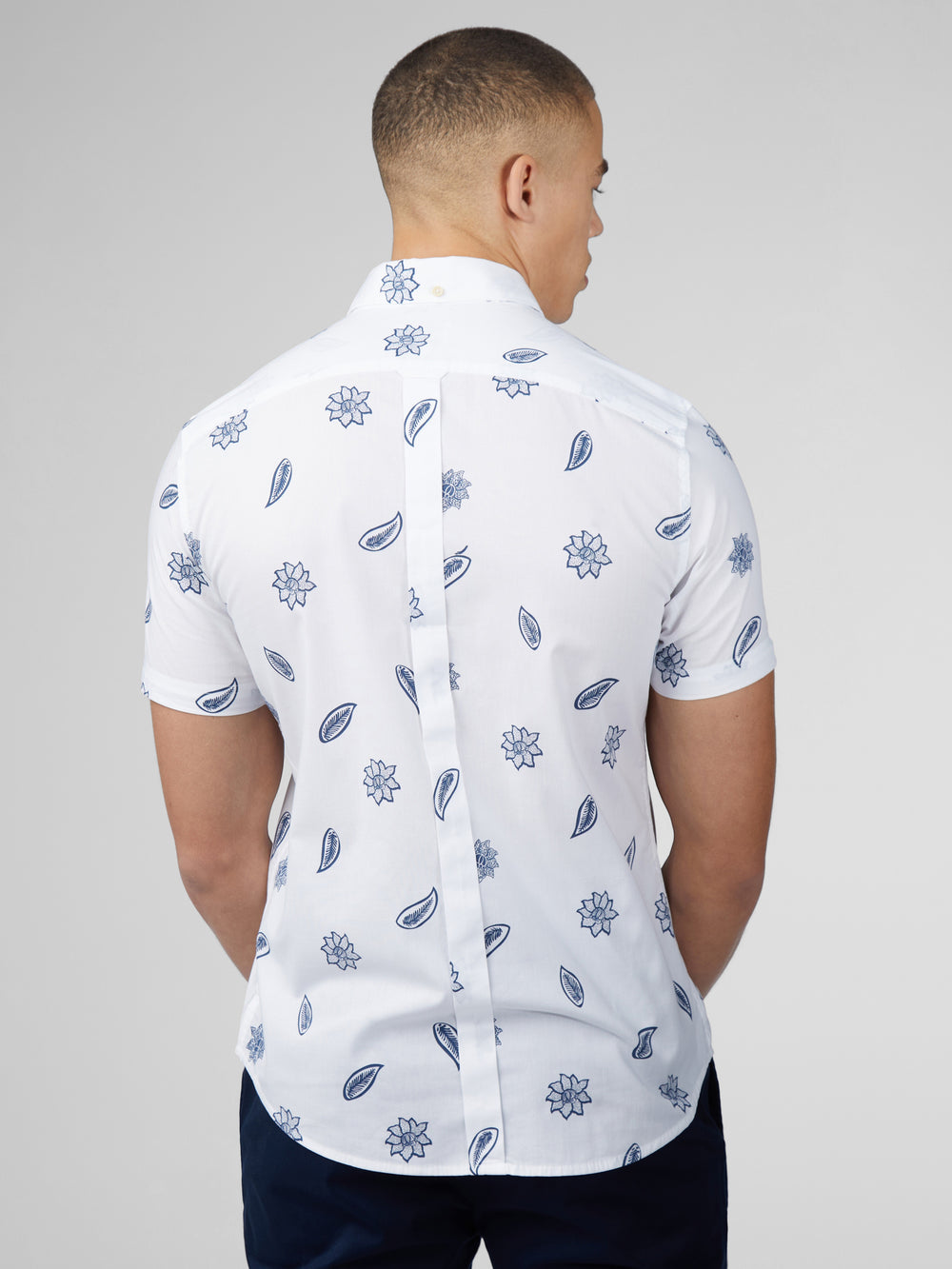 Ben Sherman Signature Floral Ingek Fehér | 613-HLQXFG