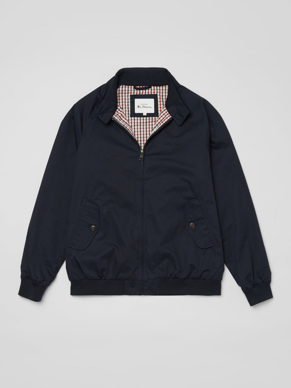 Ben Sherman Signature Harrington Kabát Sötétkék | 539-XELQKD