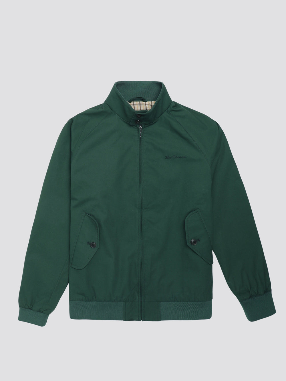 Ben Sherman Signature Harrington Kabát Zöld | 186-JDMKYI