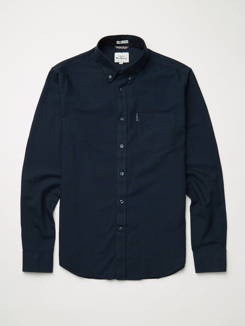 Ben Sherman Signature Organic Oxford Ingek Sötétkék | 260-JNOFKM