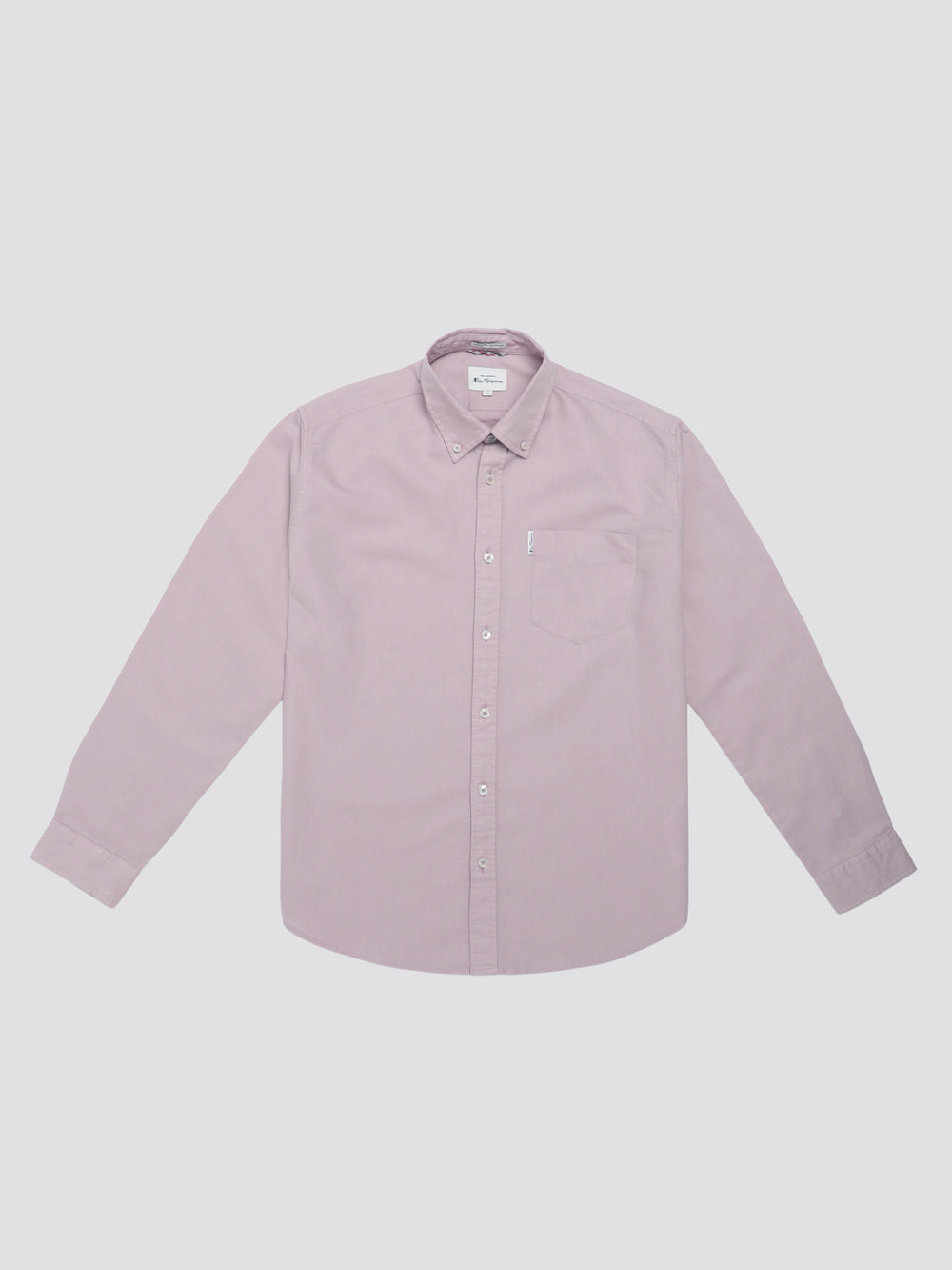 Ben Sherman Signature Oxford Long Sleeve Ingek Lila | 614-TCPHMV