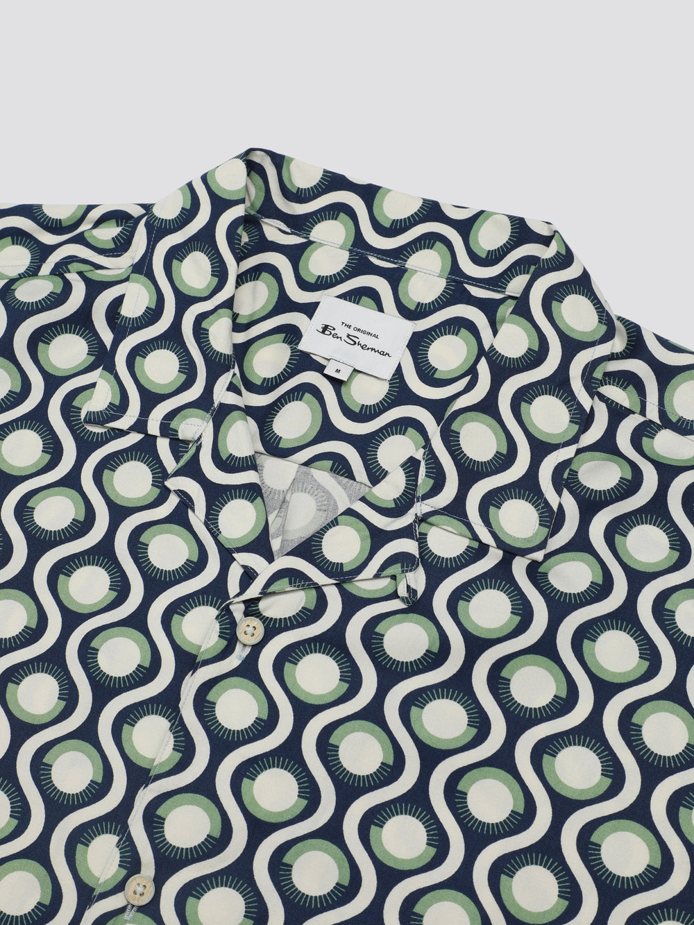 Ben Sherman Signature Retro Geo Ingek Zöld | 608-YLDFAP