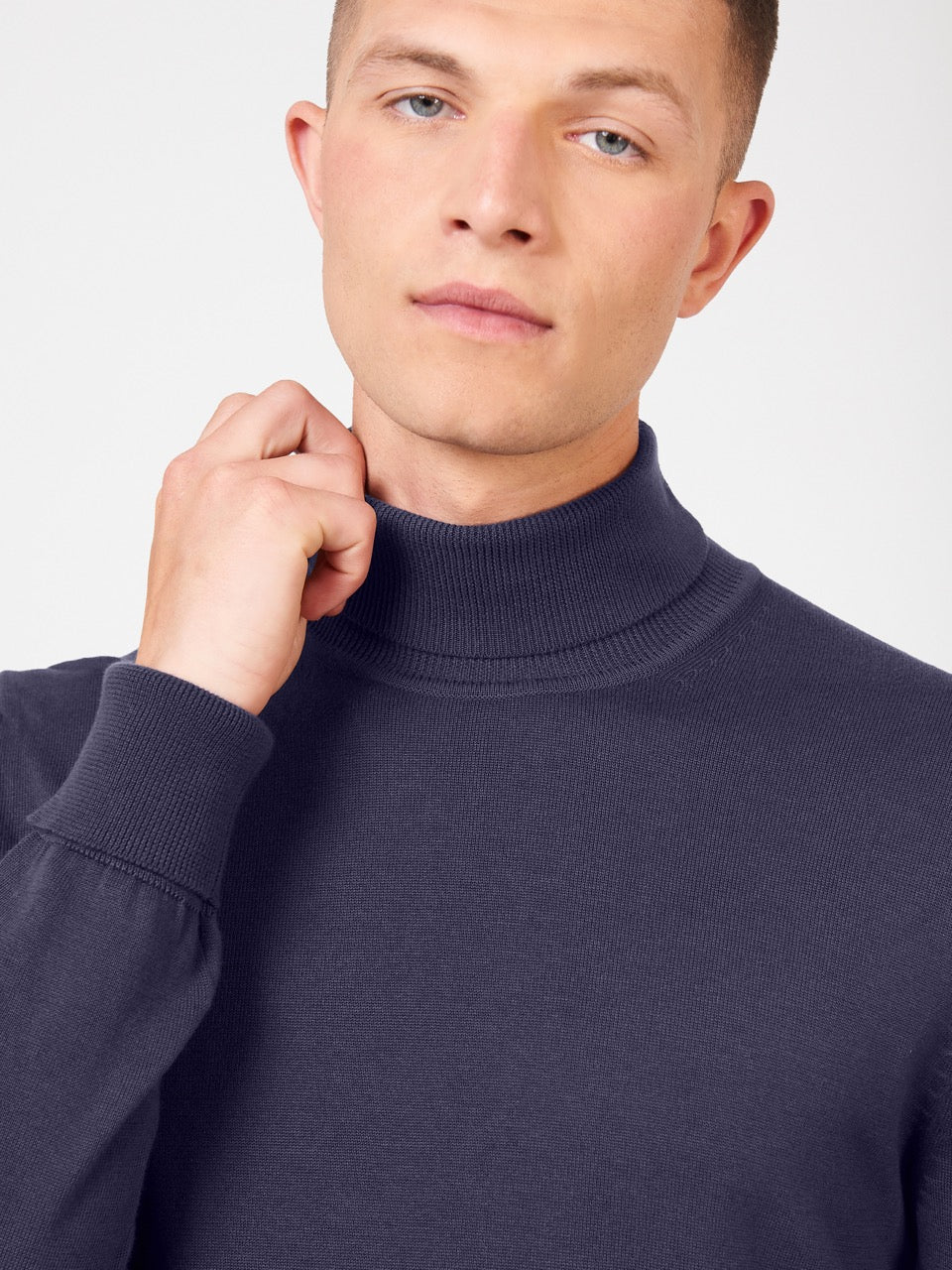 Ben Sherman Signature Roll Neck Kötöttáru Lila | 940-FZXWNH