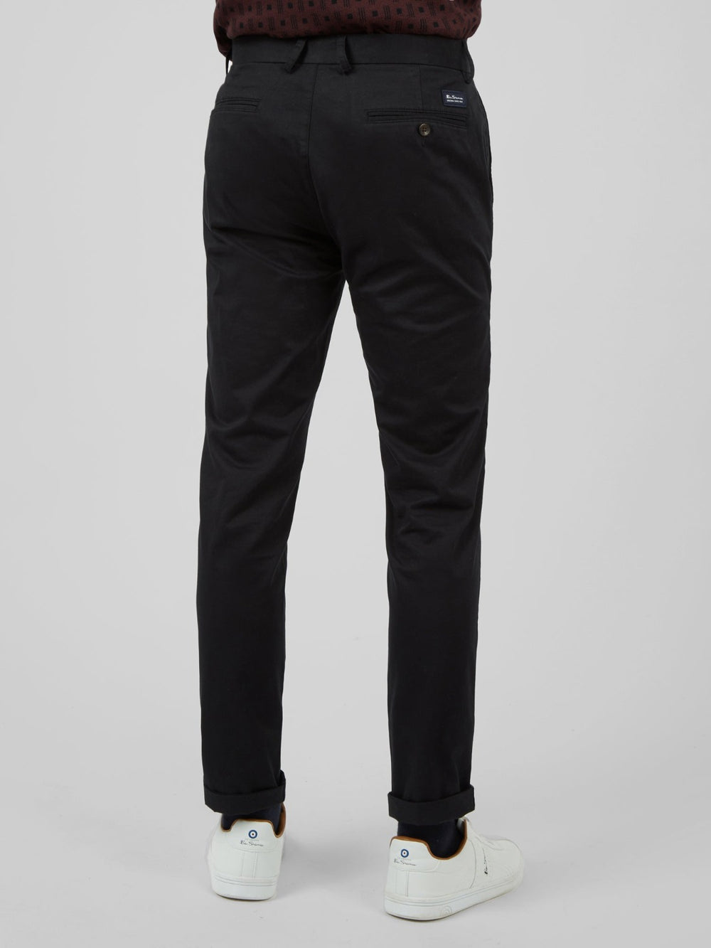 Ben Sherman Signature Skinny Stretch Chino Nadrág Fekete | 587-NIPSHE