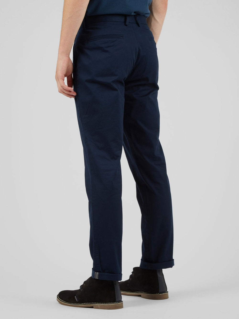 Ben Sherman Signature Slim Stretch Chino Nadrág Sötétkék | 962-FPZIML