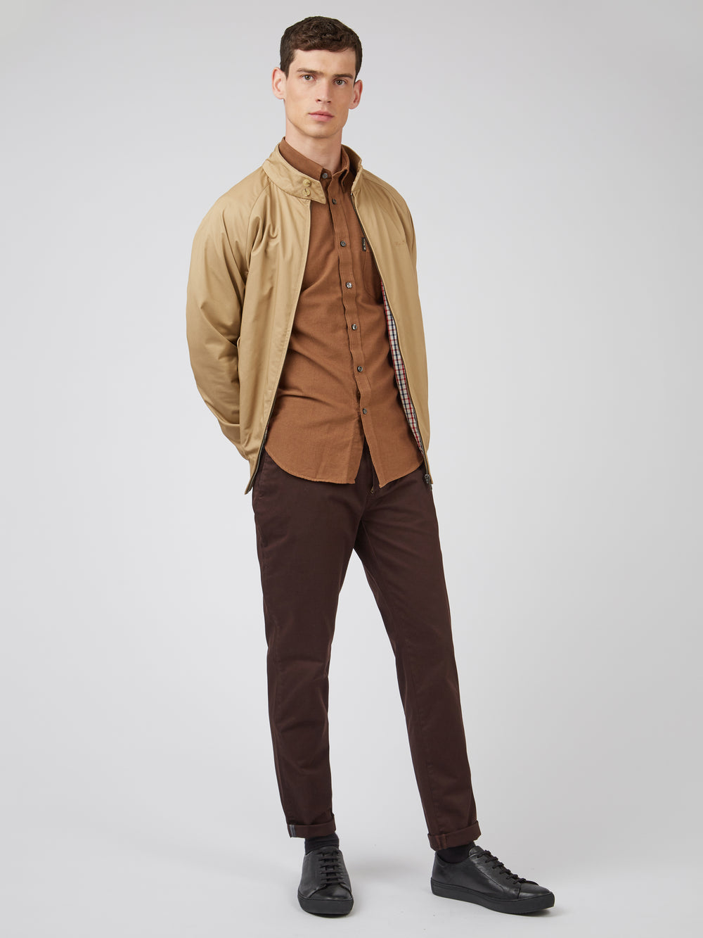 Ben Sherman Signature Slim Stretch Chino Nadrág Piros | 350-BWGPKU