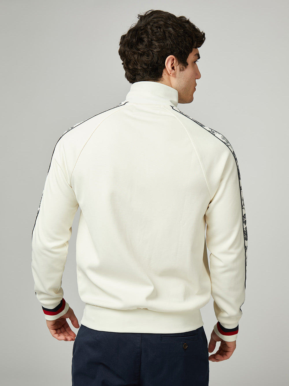 Ben Sherman Team GB Taped Track Top Kabát Fehér | 275-YALTNE